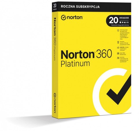 *Norton360 PLATINUM100GB PL 1U 20Dvc 1Y 21427517 Norton