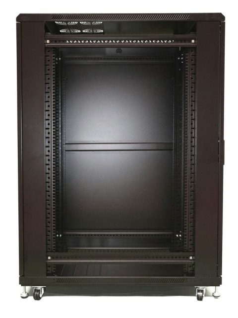 Szafa rack 32U 600x800mm czarna stojąca Extralink