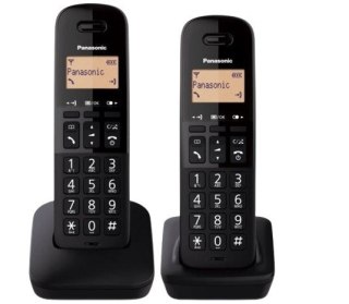 Telefon KX-TGB612 Dect Duo czarny Panasonic