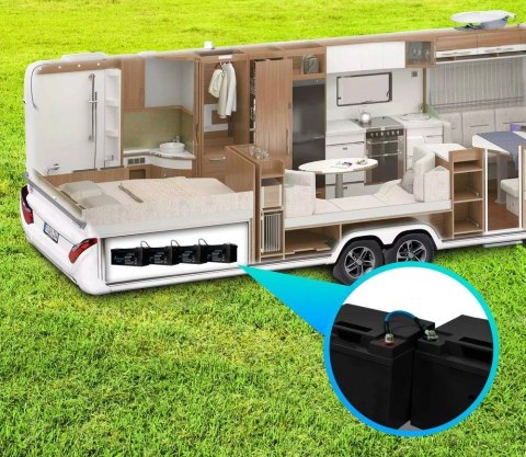 Akumulator LiFePO4 200AH 12.8V BMS EX.30479 Extralink