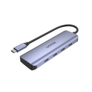 HUB USB-C 3.1; 4x USB-C; 5 Gbps; kabel 15cm; H1107K Unitek