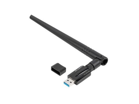 Karta sieciowa Wifi USB 3.0 AC1200 1 zewnętrzna + 1 zewnętrzna antena Lanberg