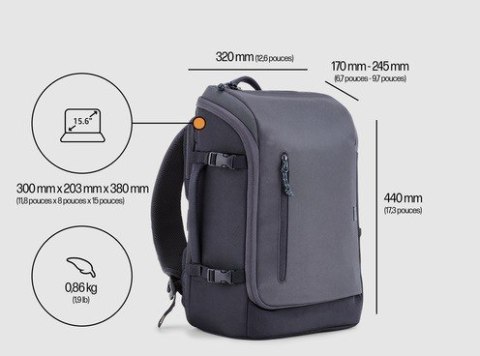 Plecak Travel 25L 15.6 IGR Backpack NB 6H2D8AA HP Inc.