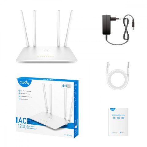 Router WR1200 WiFi AC1200 Cudy