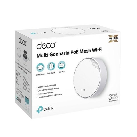 System WiFi Deco X50-PoE (3-pack) AX3000 TP-LINK