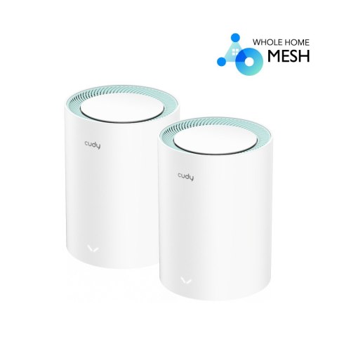 System WiFi Mesh M1300 (2-Pack) AC1200 Cudy