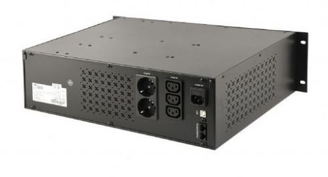 Zasilacz awaryjny UPS 2000VA Line-In 2xC13 2xSchuko USB Gembird