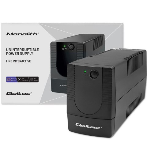 Zasilacz awaryjny UPS | Monolith | 650VA | 360W Qoltec