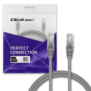 Kabel patchcord UTP | CAT5e | 2 x RJ-45 | 5m Qoltec