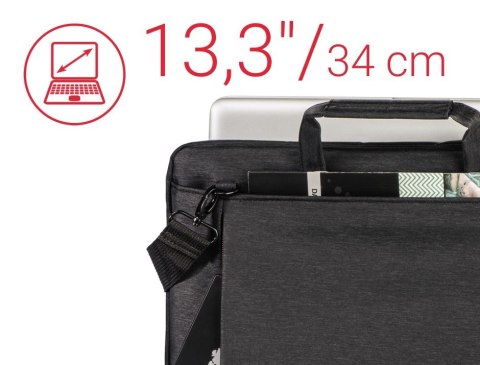 Torba do laptopa Manchester 13,3 cala Czarna Hama