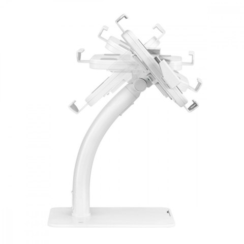 Uchwyt ścienny / biurkowy reklamowy do tabletu z blokadą 7,9-11 cali uniwersalny MC-468W Biały Maclean