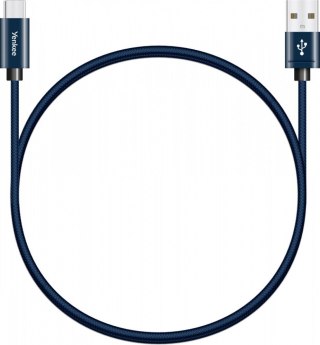 Kabel USB A 2.0 / USB C transfer danych 480Mb/s /3A YENKEE