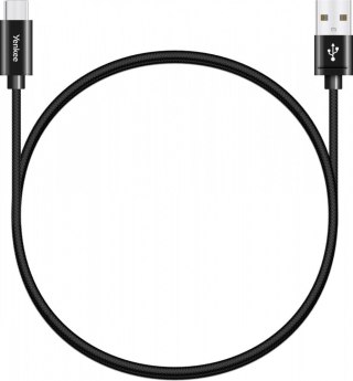 Kabel USB A 2.0 / USB C transfer danych 480Mb/s /3A YENKEE