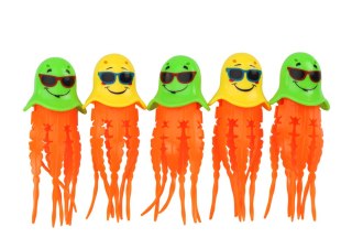 Zabawki do Kąpieli Zestaw Do Nurkowania Meduzy 6 Sztuk LEAN TOYS