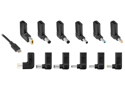 Zasilacz notebook Prime 65W Uniwersalny 7w1 Tracer