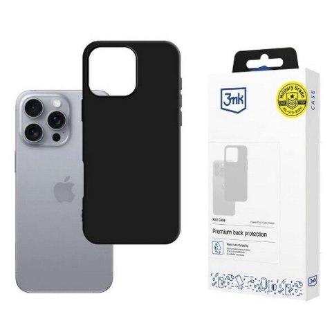 Matt Case iPhone 16 Pro Max 6,9 Czarne 3MK