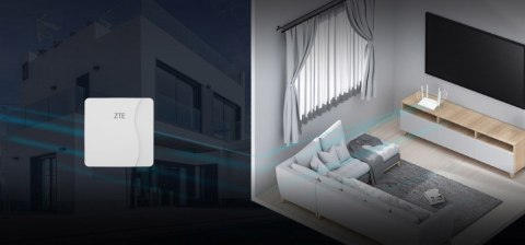 Antena profesjonalna do szybkiej transmisji danych LTE kat. 15 do 800 Mb/s MF258K ODU ZTE