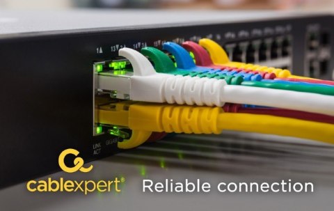 Patch cord kat.6 miedź UTP 0.25m szary Gembird