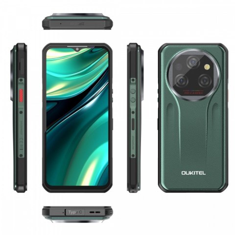 Smartfon WP39 5G 6/256GB IP69K zielony OUKITEL