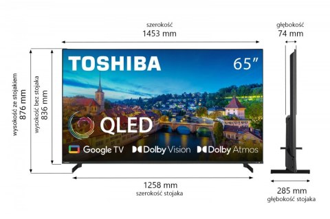 Telewizor QLED 65 cali 65QG5E63DG Toshiba