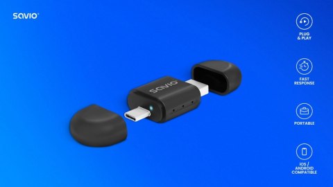 Adapter bezprzewodowy CarPlay & Android Auto TR-17 Savio