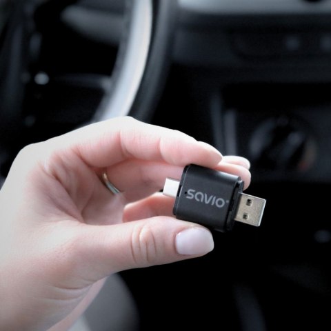 Adapter bezprzewodowy CarPlay & Android Auto TR-17 Savio