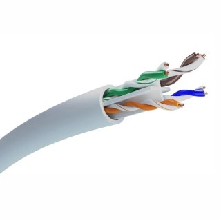 Kabel sieciowy CAT6 UTP(U/UTP) V2 wewnętrzny skrętka 25M Extralink