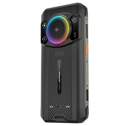 Smartfon Armor 21 4G 8/256GB IP69K głośnik 122dB RGB Czarny ULEFONE