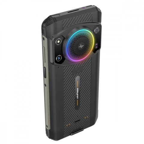 Smartfon Armor 21 4G 8/256GB IP69K głośnik 122dB RGB Czarny ULEFONE