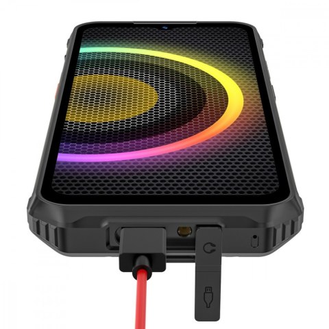Smartfon Armor 21 4G 8/256GB IP69K głośnik 122dB RGB Czarny ULEFONE