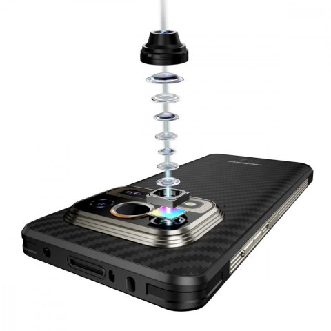 Smartfon Armor 25T 4G 6/256GB IP69K termowizja Frost Black ULEFONE