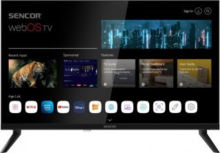 Telewizor 24 cale SMART webOS LG DVB-T/T2/C/S/S2 BT5 Sencor