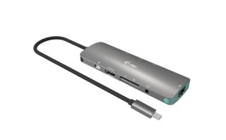 Zestaw Stacja dokująca USB-C Metal Nano 4K HDMI LAN z Power Delivery 100W + Ładowarka 100W I-tec