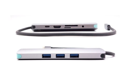 Zestaw Stacja dokująca USB-C Metal Nano 4K HDMI LAN z Power Delivery 100W + Ładowarka 100W I-tec