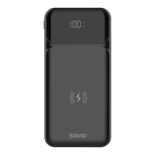 Powerbank bezprzewodowy 10000 mAh, BA-09 Savio