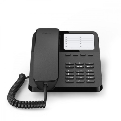 Telefon przewodowy Desk400 Czarny Gigaset