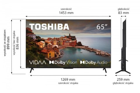 Telewizor LED 65 cali 65UV2463DG Toshiba