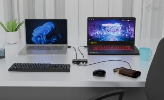 Universal KVM HUB 2x USB-C + 2x USB-A 3.0 I-tec