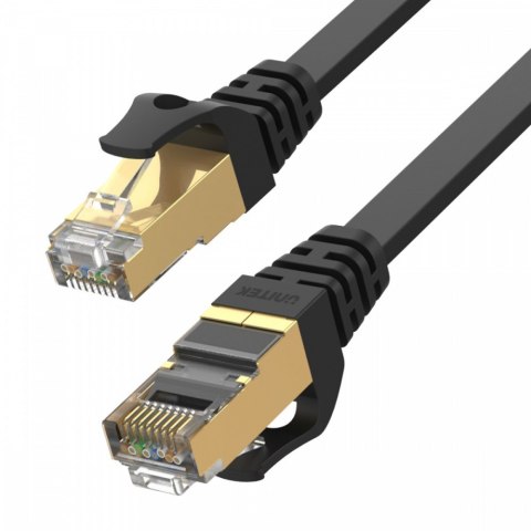 Patchcord CAT.7 SSTP 10M (8P8C) RJ45; płaski; C1897BK-10M Unitek