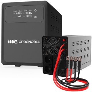 Zasilacz awaryjny UPS AVR PowerCore 1200W/2000VA 24VDC Green Cell