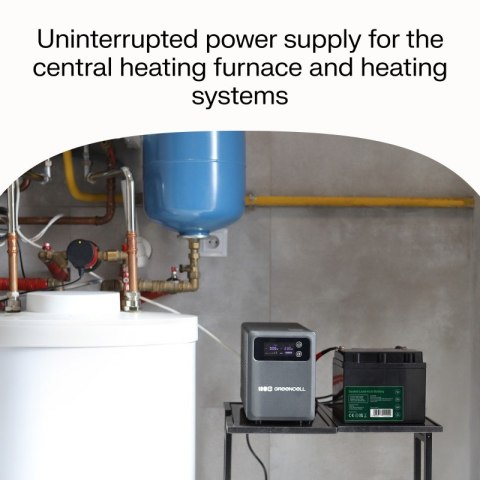 Zasilacz awaryjny UPS AVR PowerCore 1200W/2000VA 24VDC Green Cell