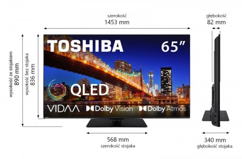 Telewizor QLED 65 cali 65QV3F63DG Toshiba