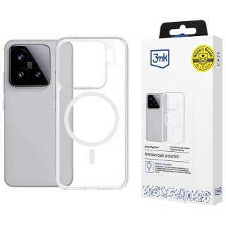 Etui Armor MagCase do Xiaomi 15 Pro MagSafe przezroczyste 3MK