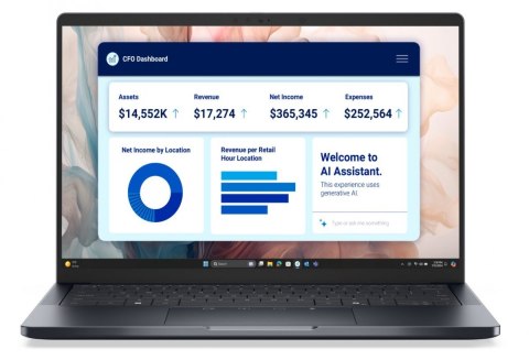 Laptop Dell Pro 14 Premium PA14250 W11P U5-236V/16GB/512GB/14.0 FHD+ 400nit/Arc/FgrPr/Cams&Mic/5G WWAN+BT/BcklKb/3C/vPro/3YPS Ma Dell