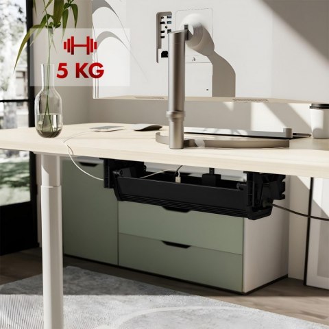 Organizer podbiurkowy na kable MC-106B Maclean