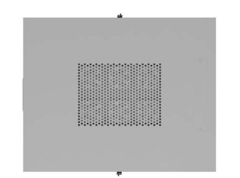 Szafa instalacyjna rack stojąca 19 cali 47U 800x1000 szara drzwi perforowane LCD (flat pack) V2 Lanberg