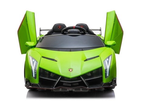 Auto na akumulator Lamborghini Veneno Zielony LEAN CARS