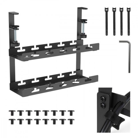 Organizer podbiurkowy na kable MC-104 B Maclean