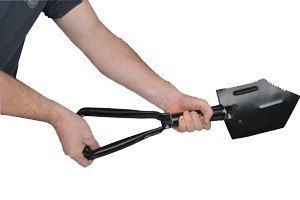 FPL 4001 Saperka składana, Uchwyt ze stali Fieldmann