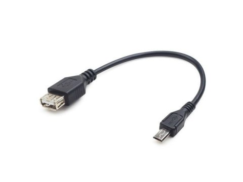 KABEL USB MICRO BM->AF USB 2.0 OTG 15CM długi wtyk Gembird